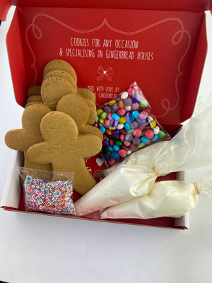 Gingerbread Men + Decorating Kits