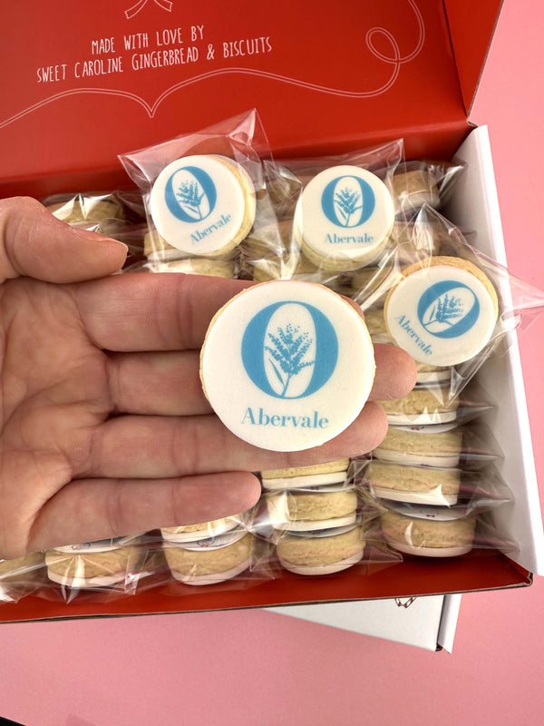 Mini Custom Logo Cookies (Individually Sealed)