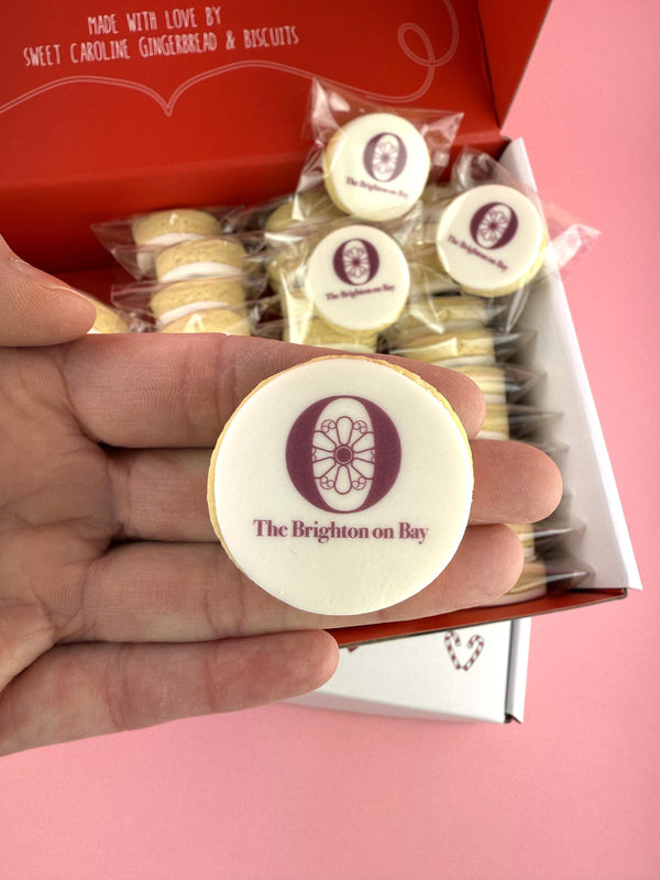 Mini Custom Logo Cookies (Individually Sealed)