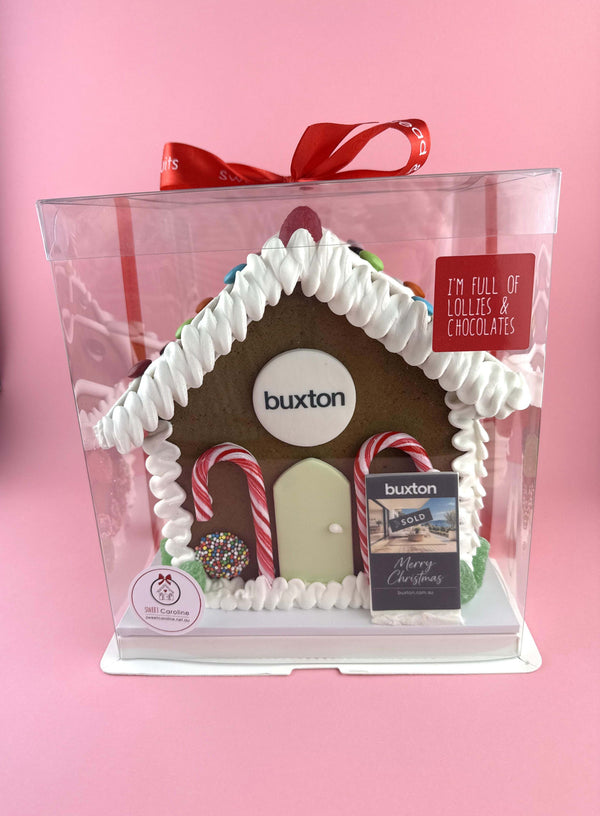 Large Real Estate Logo Gingerbread House