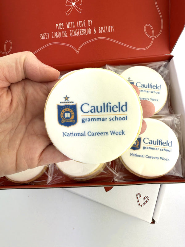 Custom Logo Cookies