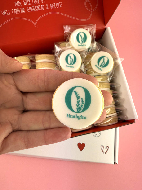 Mini Custom Logo Cookies (Individually Sealed)