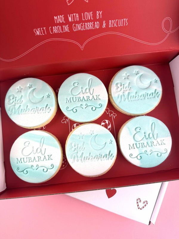 Gluten Free + Vegan Eid Mubarak Cookies