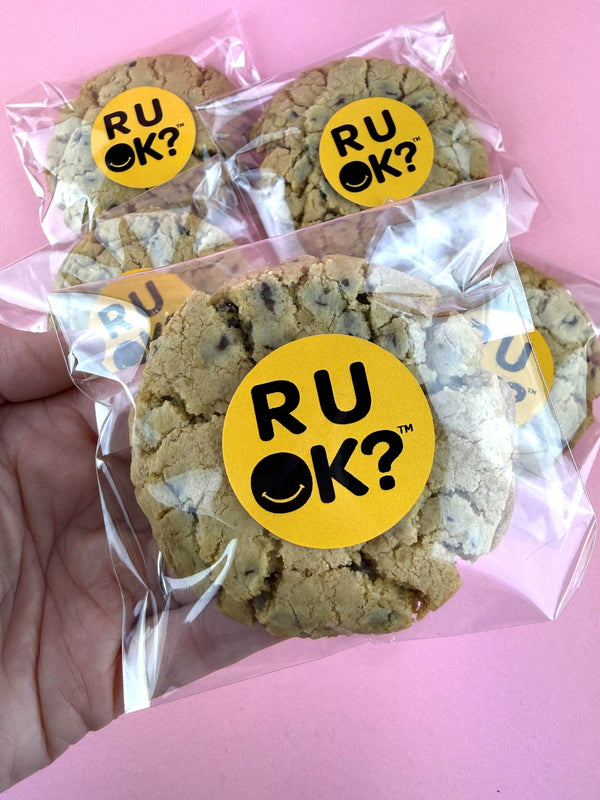R U OK? Chocolate Chip Cookies