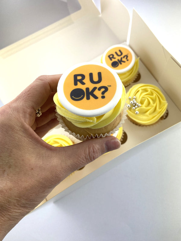 R U OK? Day Cupcakes