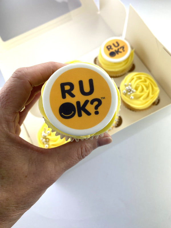R U OK? Day Cupcakes