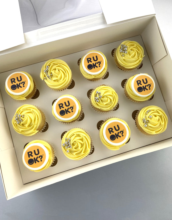 R U OK? Day Cupcakes