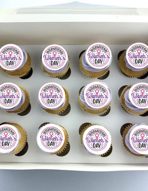 International Women's Day Cupcakes (box of 12)