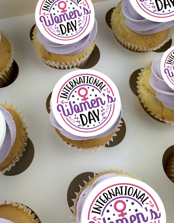 International Women's Day Cupcakes (box of 12)