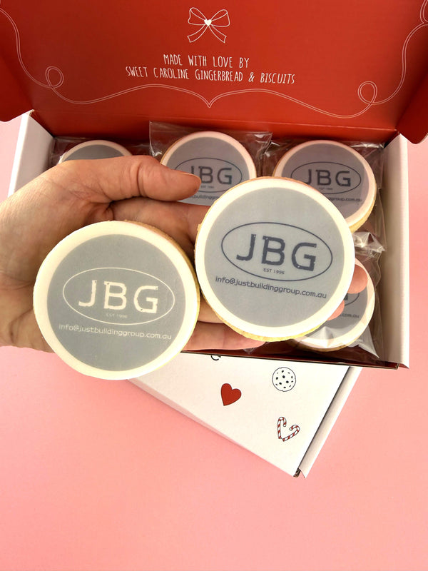 Business Logo Cookies