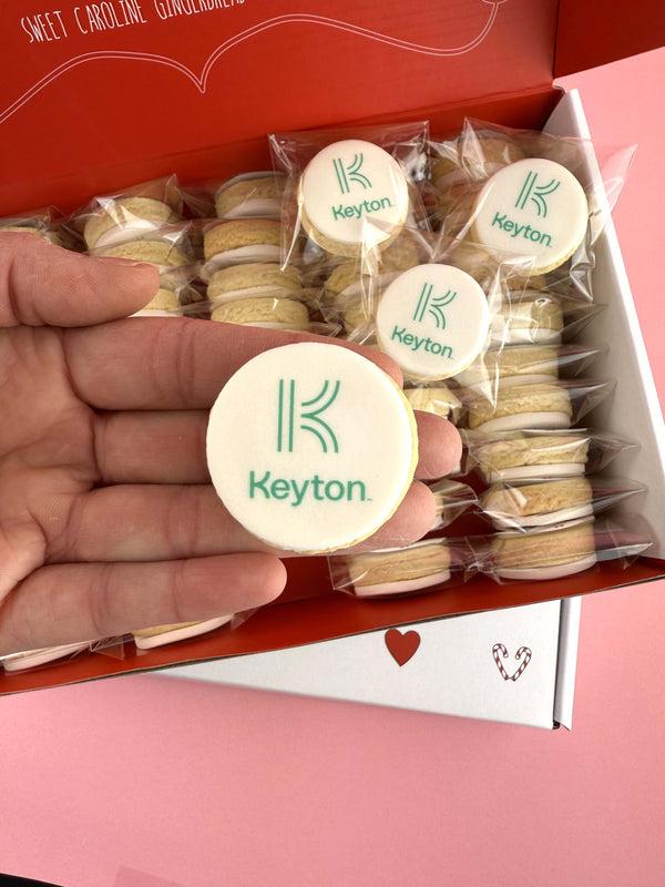 Mini Custom Logo Cookies (Individually Sealed)