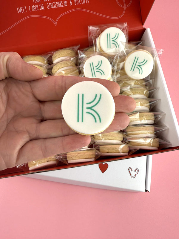 Mini Custom Logo Cookies (Individually Sealed)
