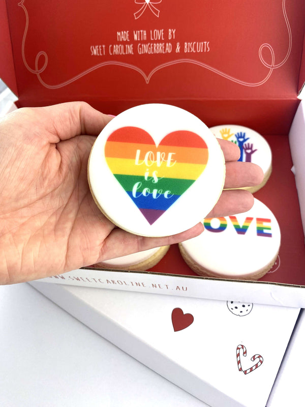 Gluten Free + Vegan Pride Cookies