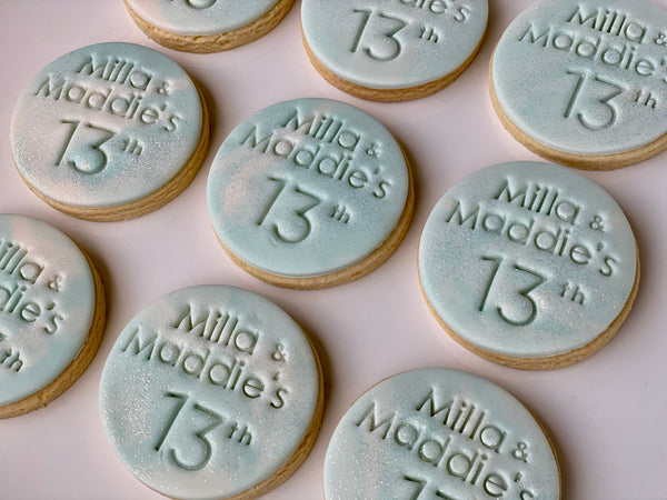 Birthday Custom Cookies