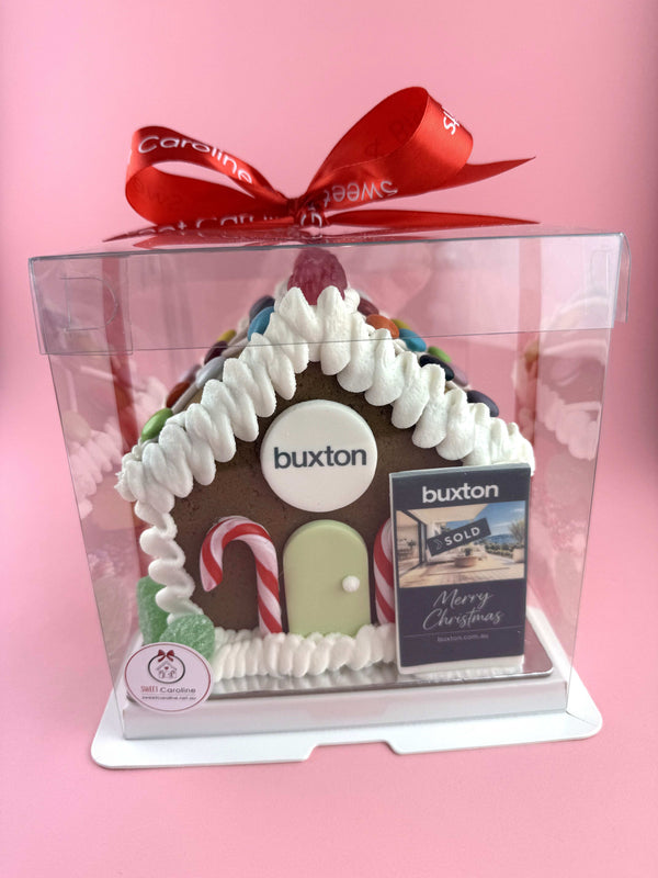Mini Real Estate Logo Gingerbread House