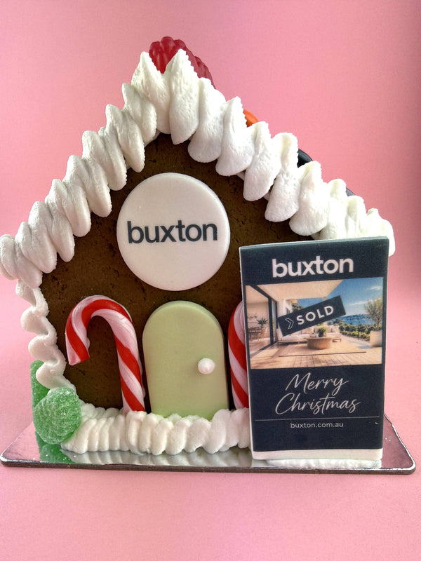 Mini Real Estate Logo Gingerbread House