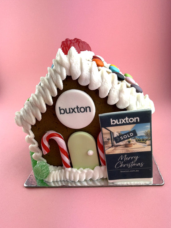 Mini Real Estate Logo Gingerbread House