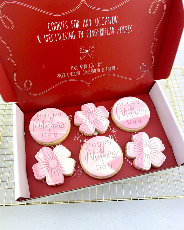 Mother's Day Daisy Cookie Gift Box
