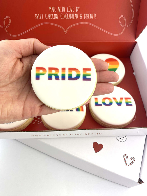 Gluten Free + Vegan Pride Cookies