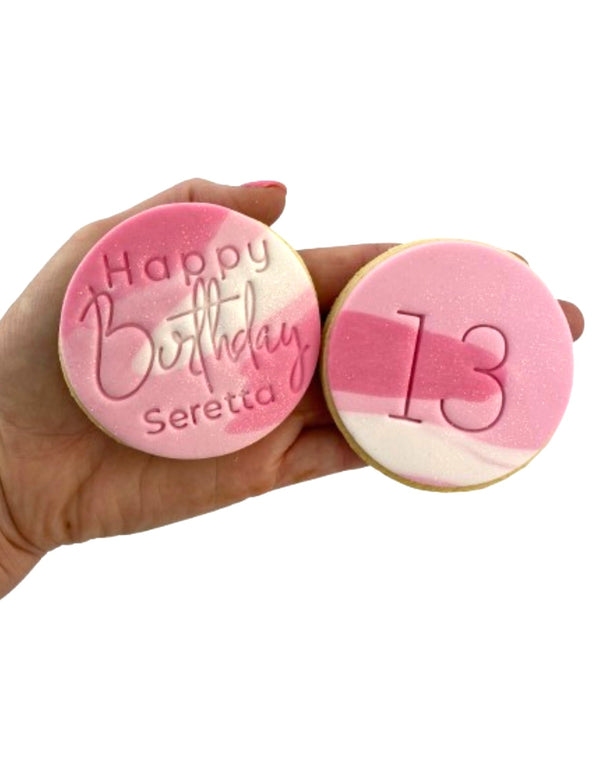 Birthday Custom Cookies