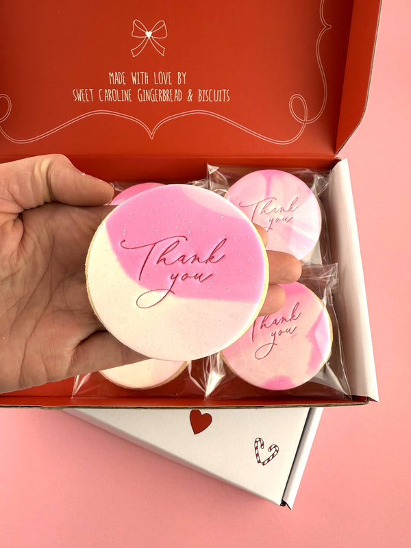 Gluten Free + Vegan Thank You Cookies