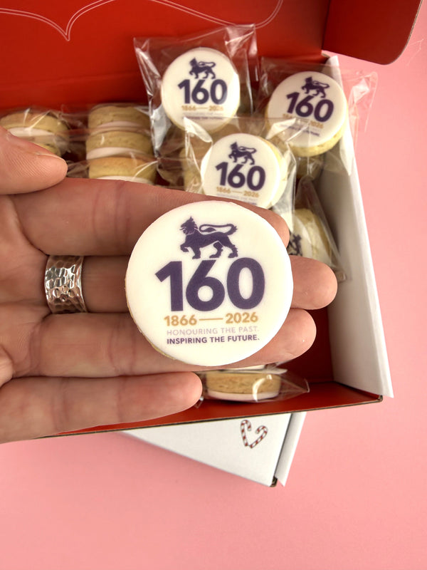 Mini Custom Logo Cookies (Individually Sealed)