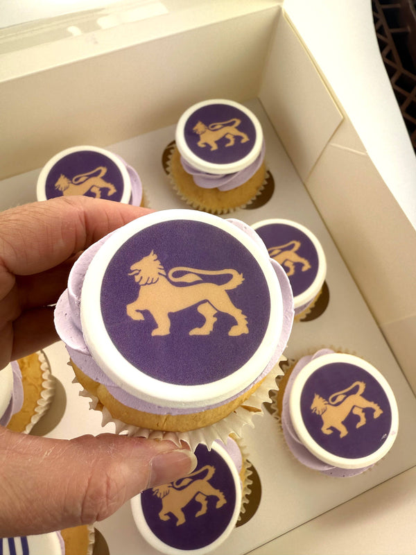 Custom Logo Cupcakes (box of 12)