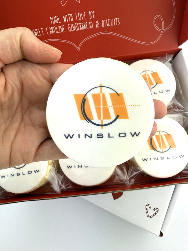 Corporate Logo Cookies