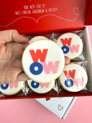 Custom Logo Cookies