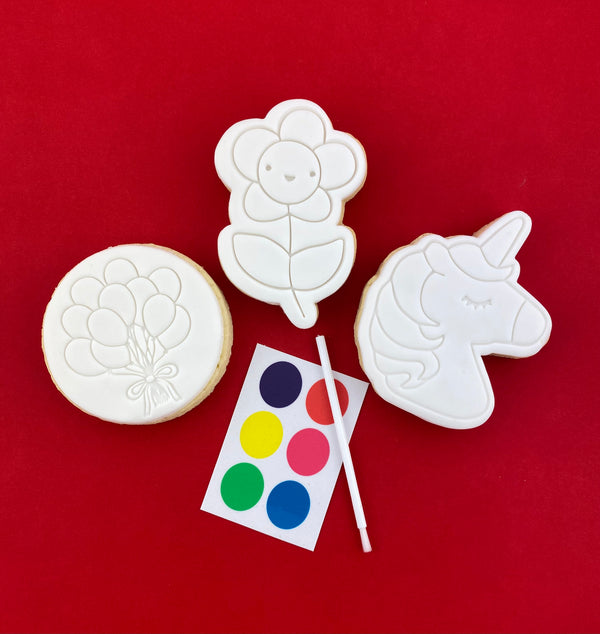 Paint-Your-Own Cookies (6 designs available)